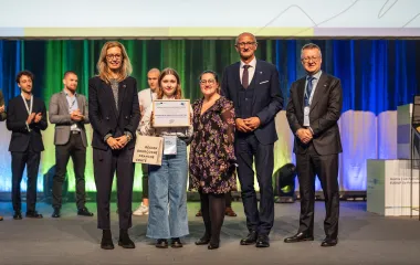 Remise 1er prix du concours Pitch your project - édition 2025