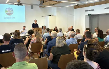 réunion lancement projet Passerelles