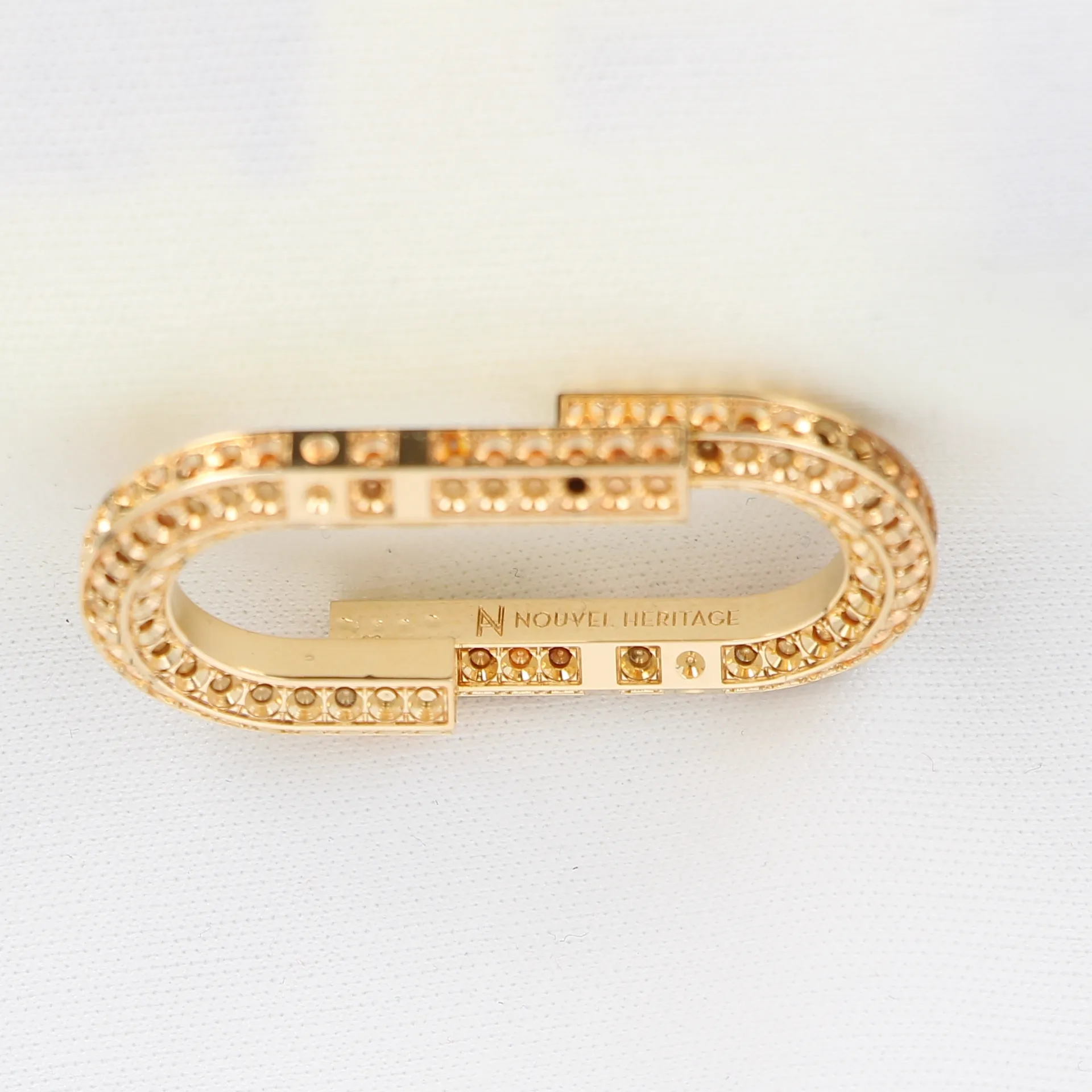 Corps de bague Try Me Diamants en or jaune 18k – Nouvel Héritage